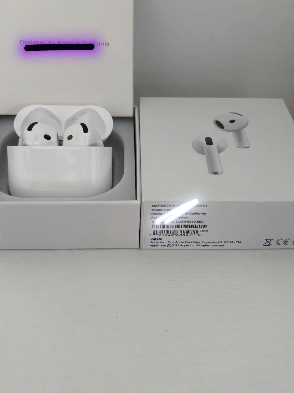 Apple White True Wireless Earbuds with Charging Case